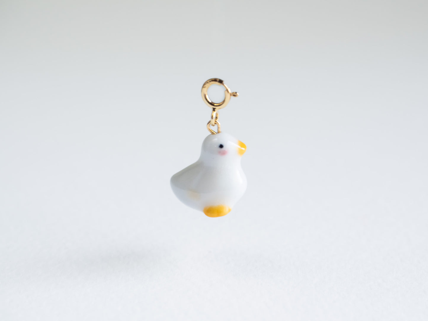 White Call Duck Charm