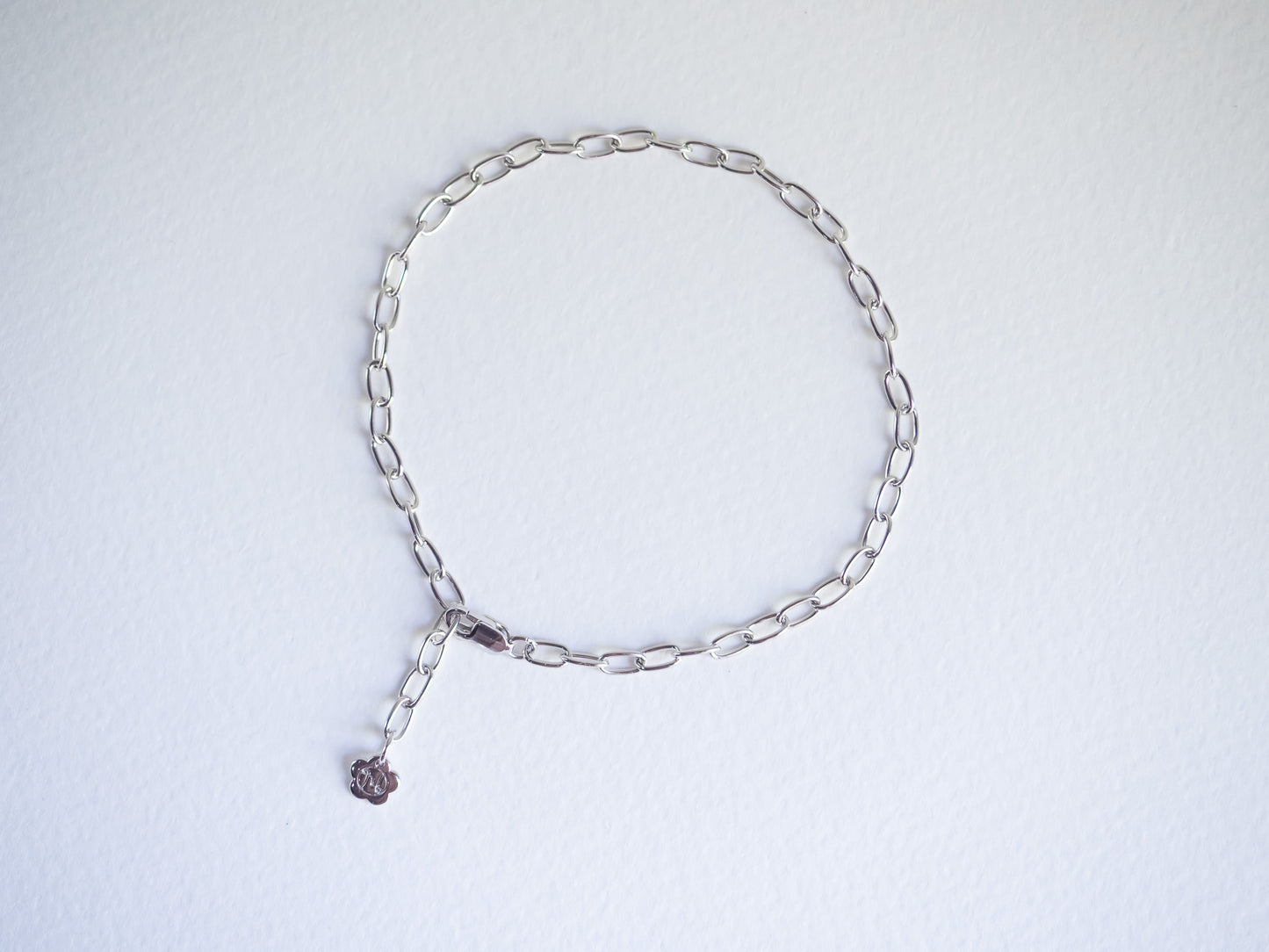 Small Paper Clip Chain Bracelet