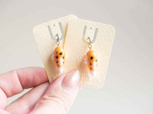 Aka Bekko Koi Charm