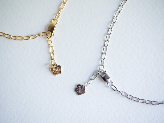 Mini Paper Clip Chain Bracelet