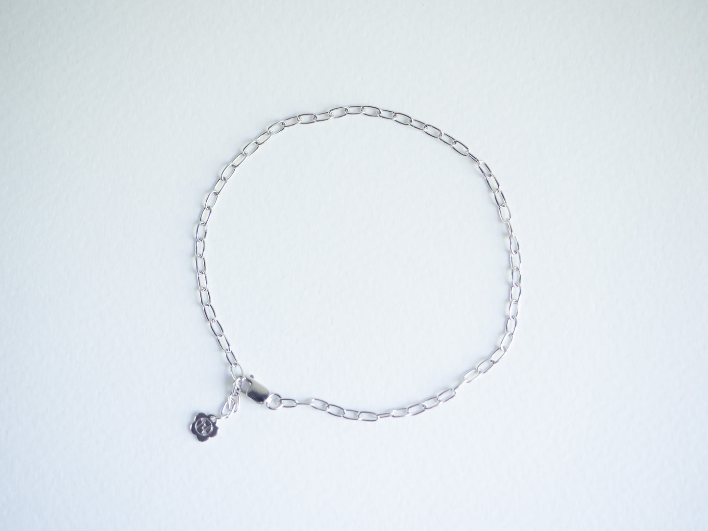 Mini Paper Clip Chain Bracelet