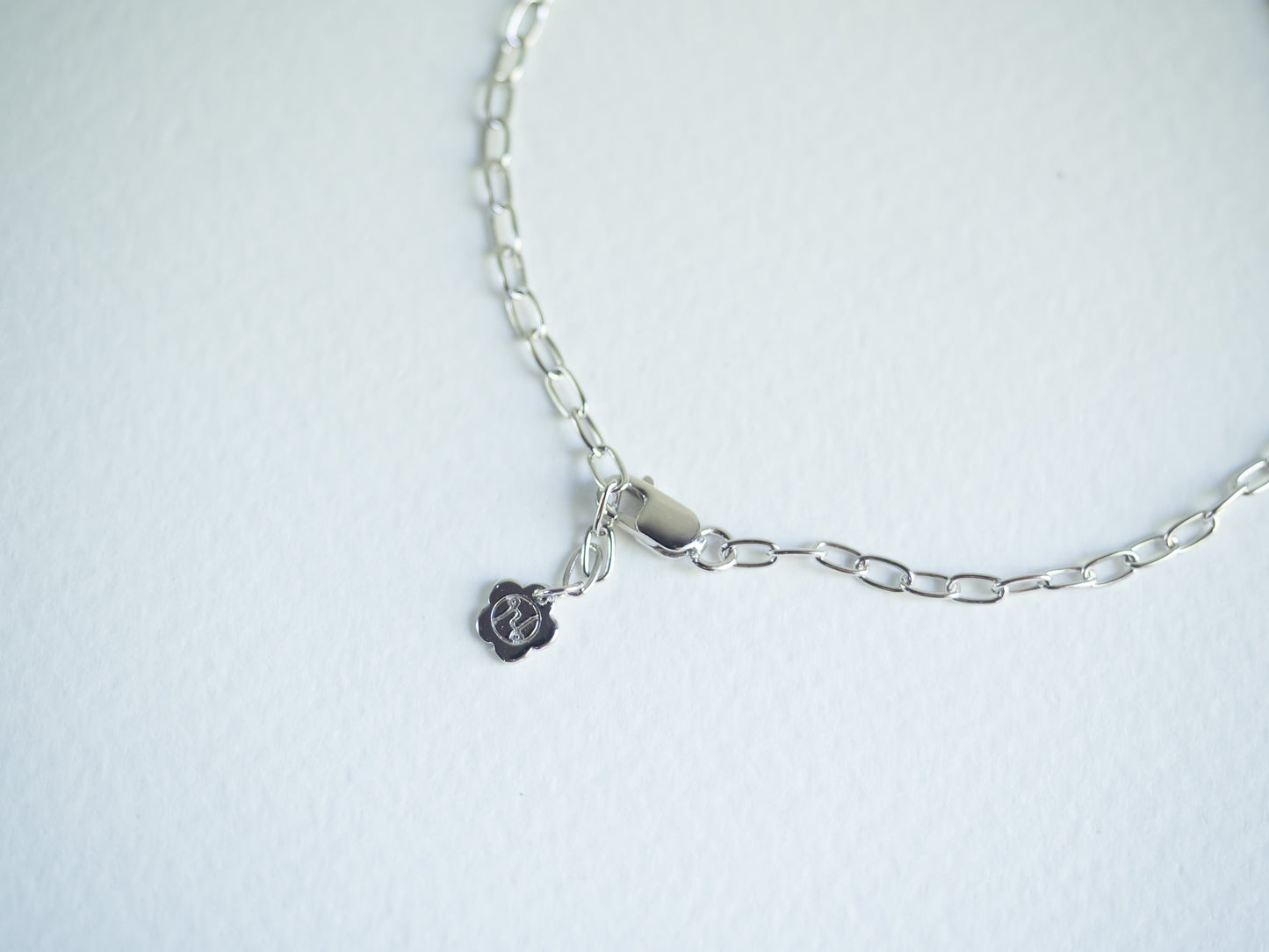Mini Paper Clip Chain Bracelet