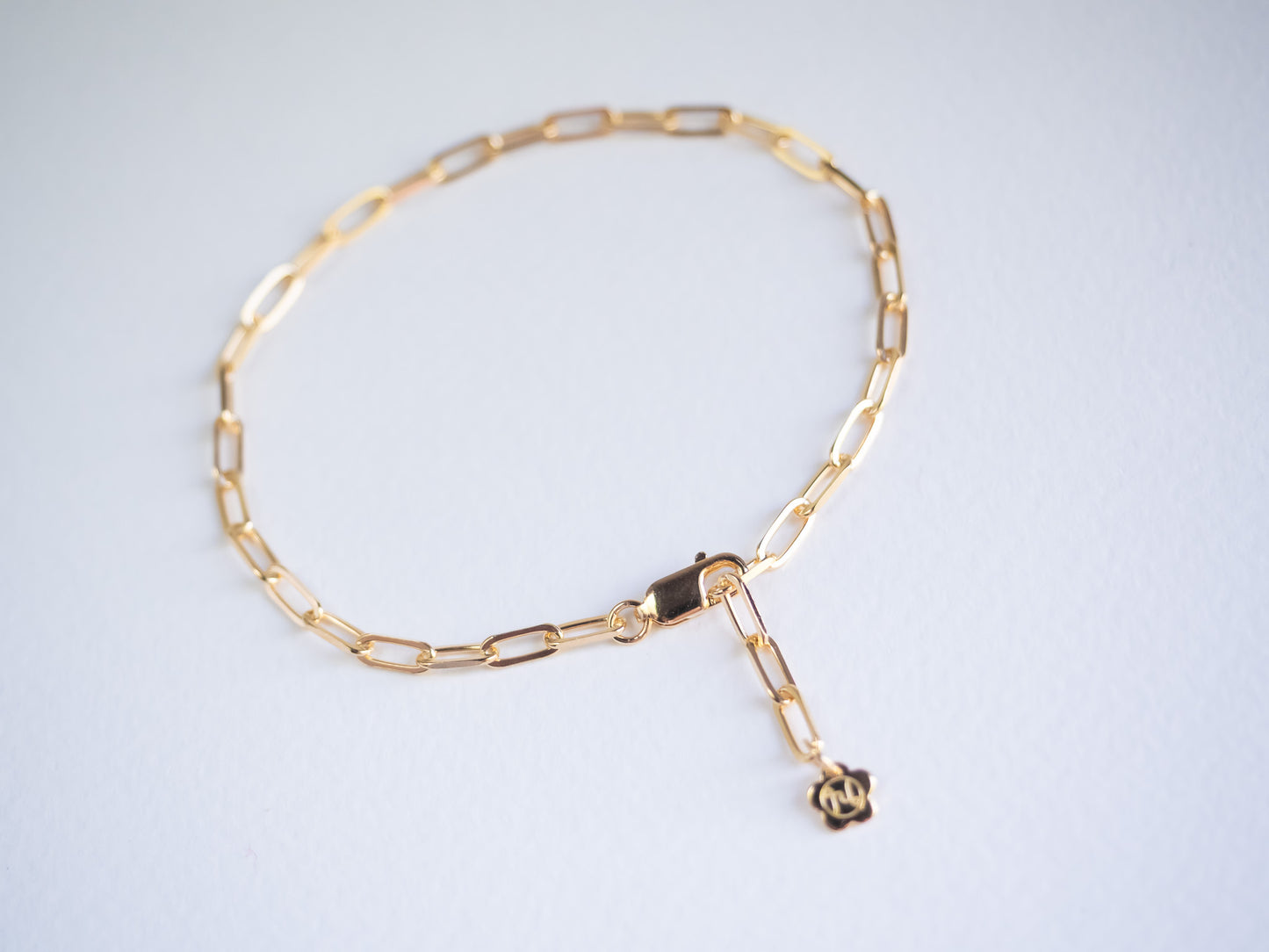 Paper Clip Chain Bracelet