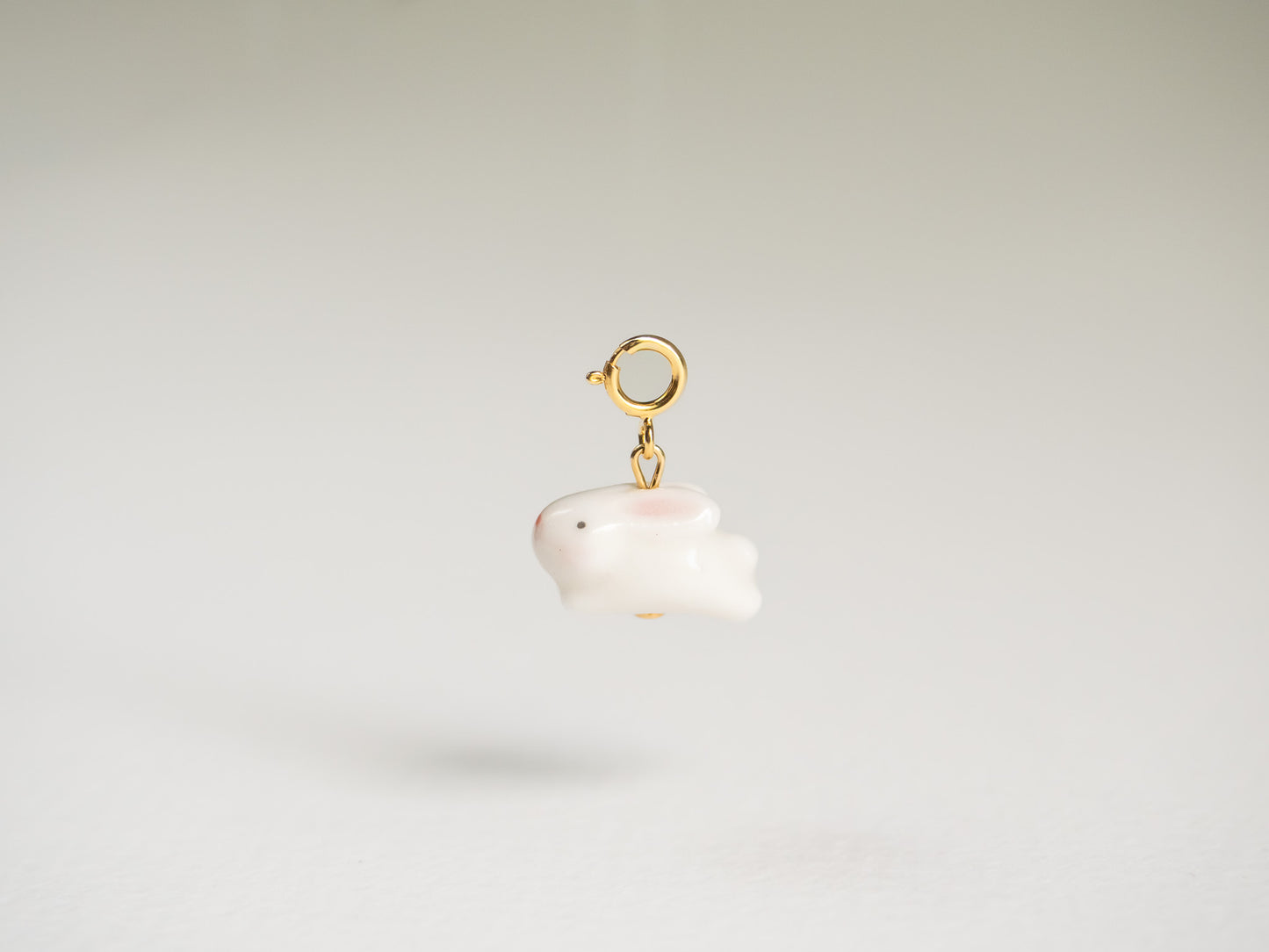 Snowshoe Hare Rabbit Charm