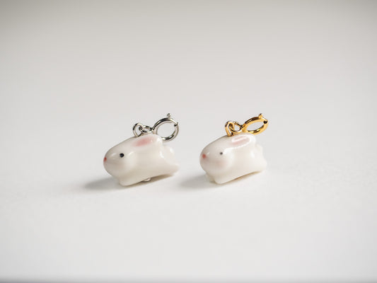 Snowshoe Hare Rabbit Charm