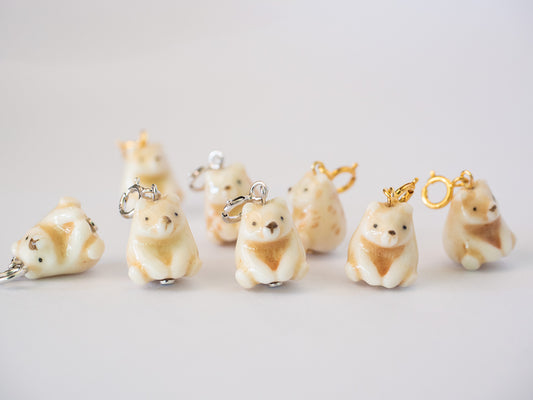 Brown Bear Charm