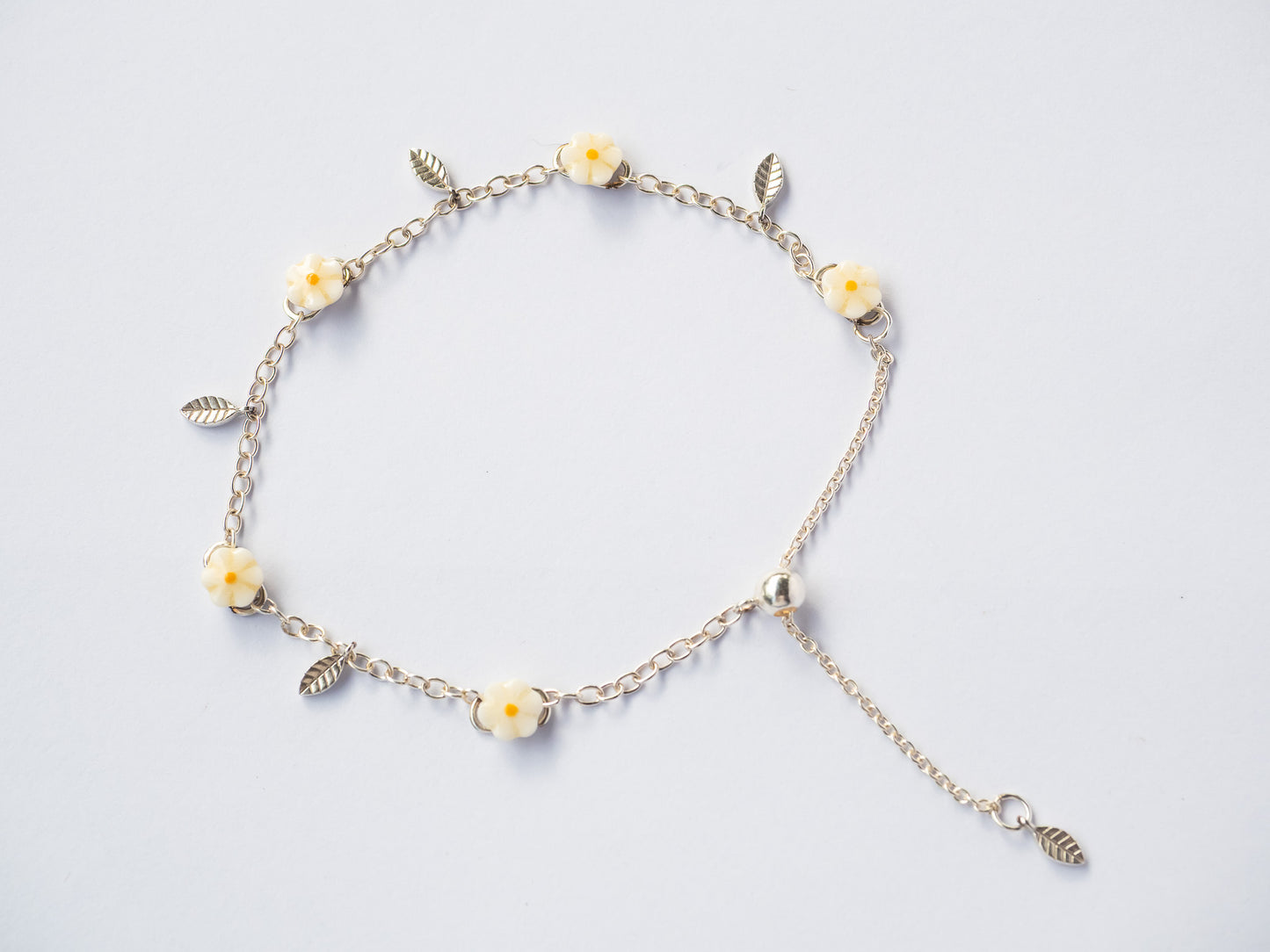 Light Yellow Flower Bracelet