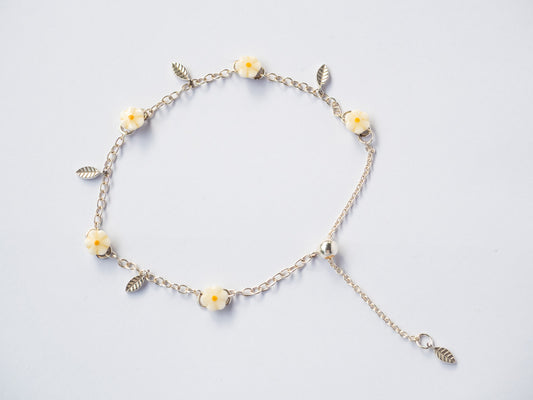 Light Yellow Flower Bracelet