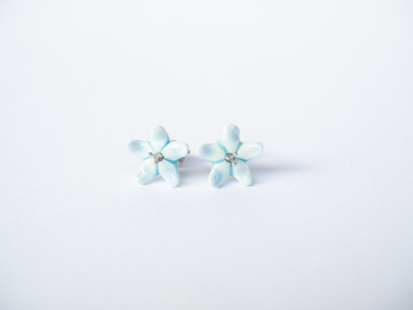 Blue Star Earring