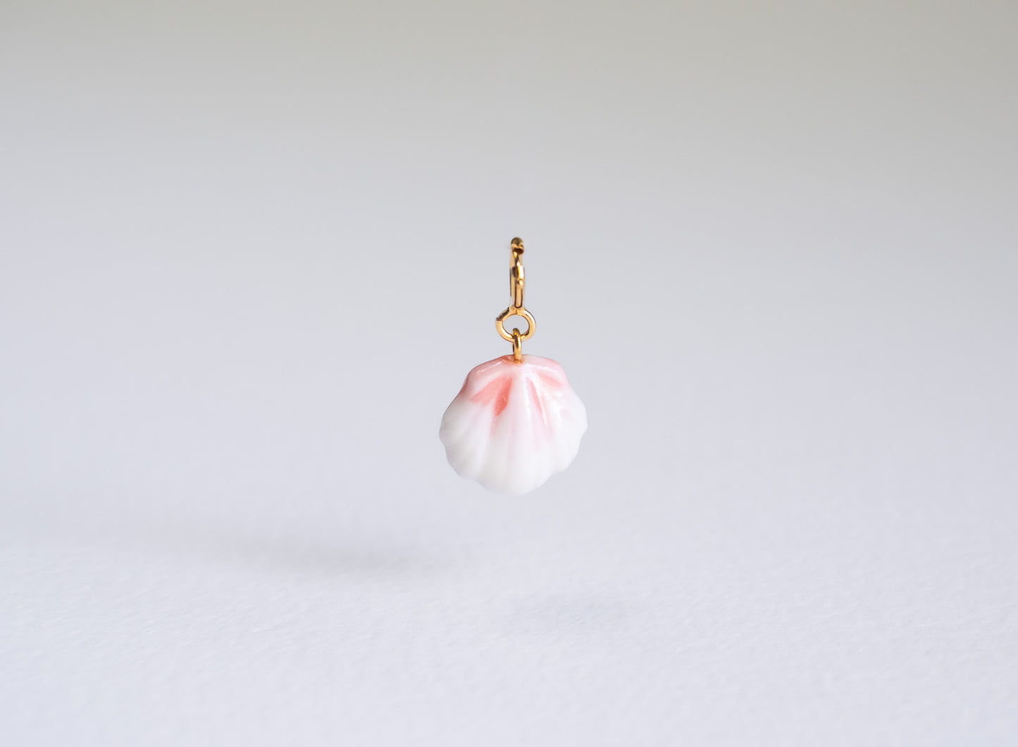 Pink Shell Charm