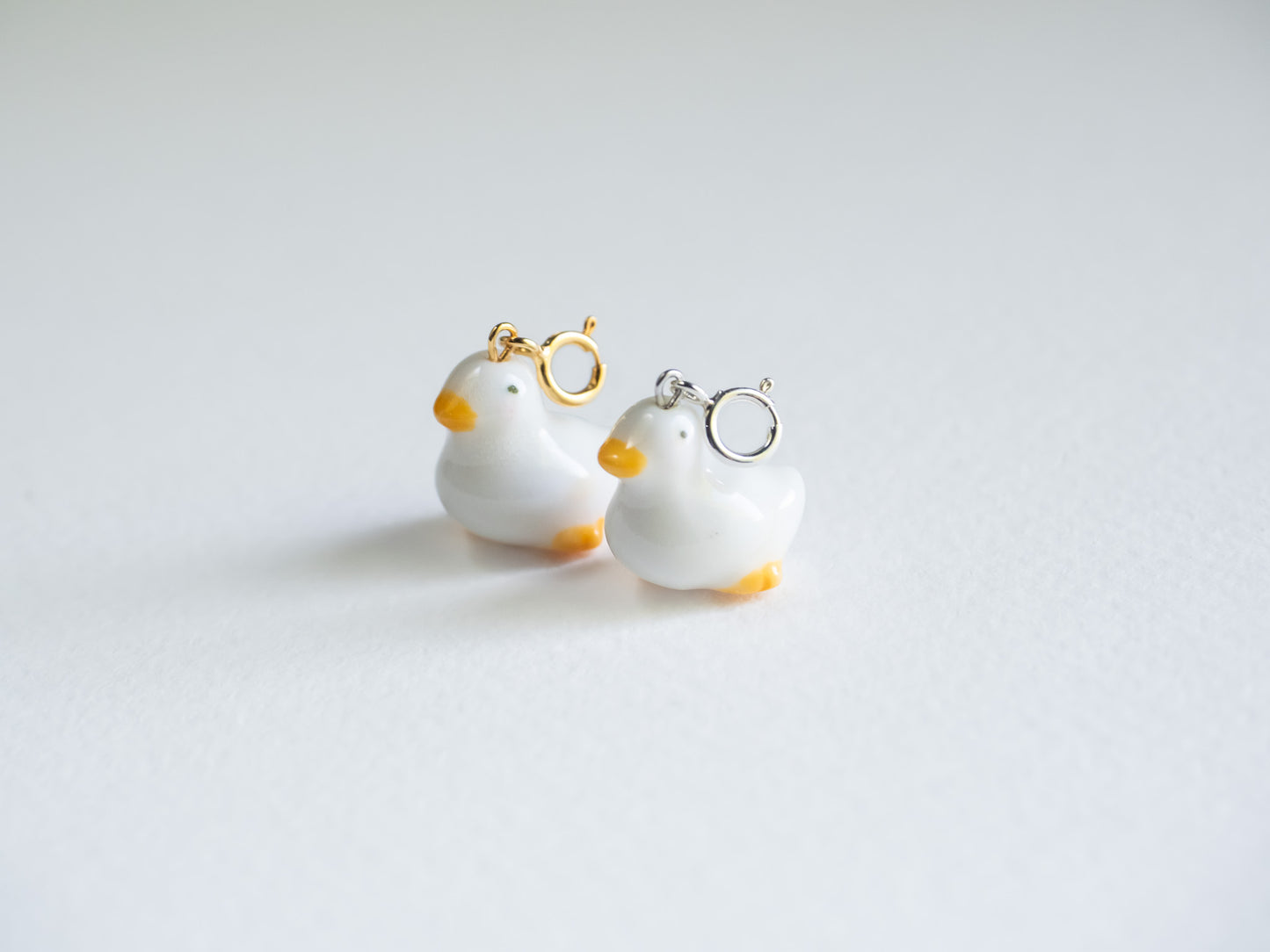 White Call Duck Charm