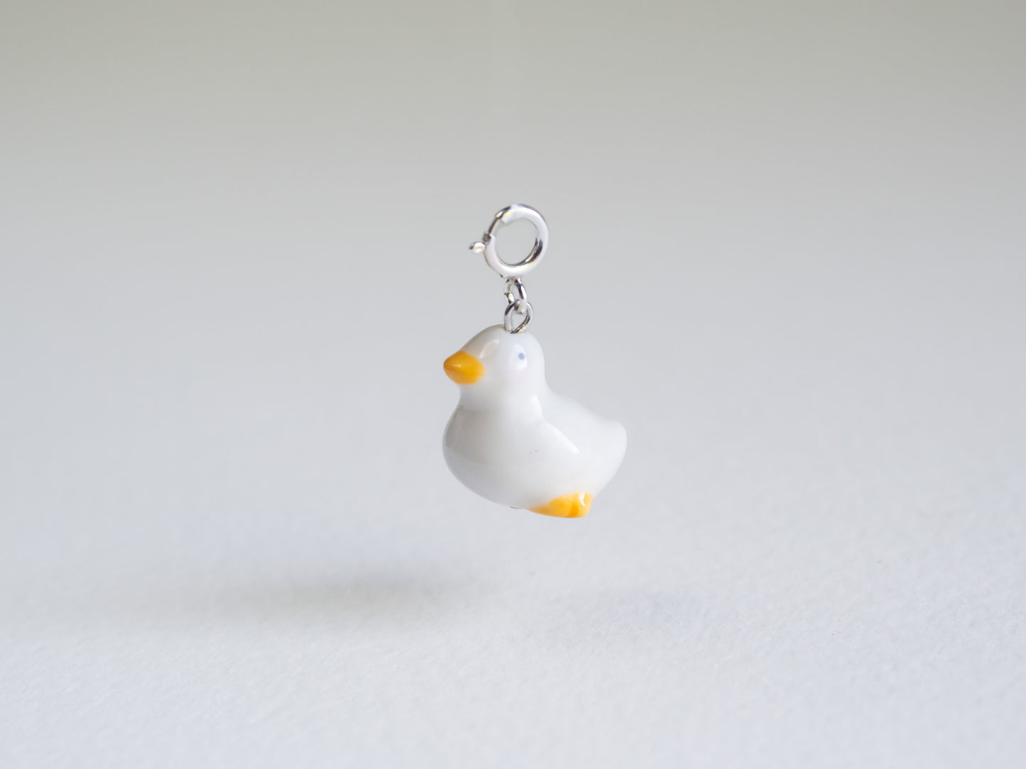 White Call Duck Charm